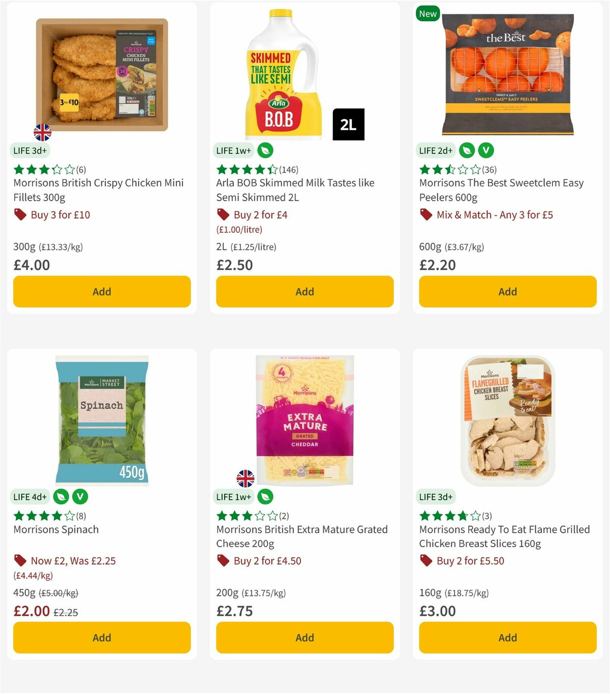 Morrisons Offers from 21 July