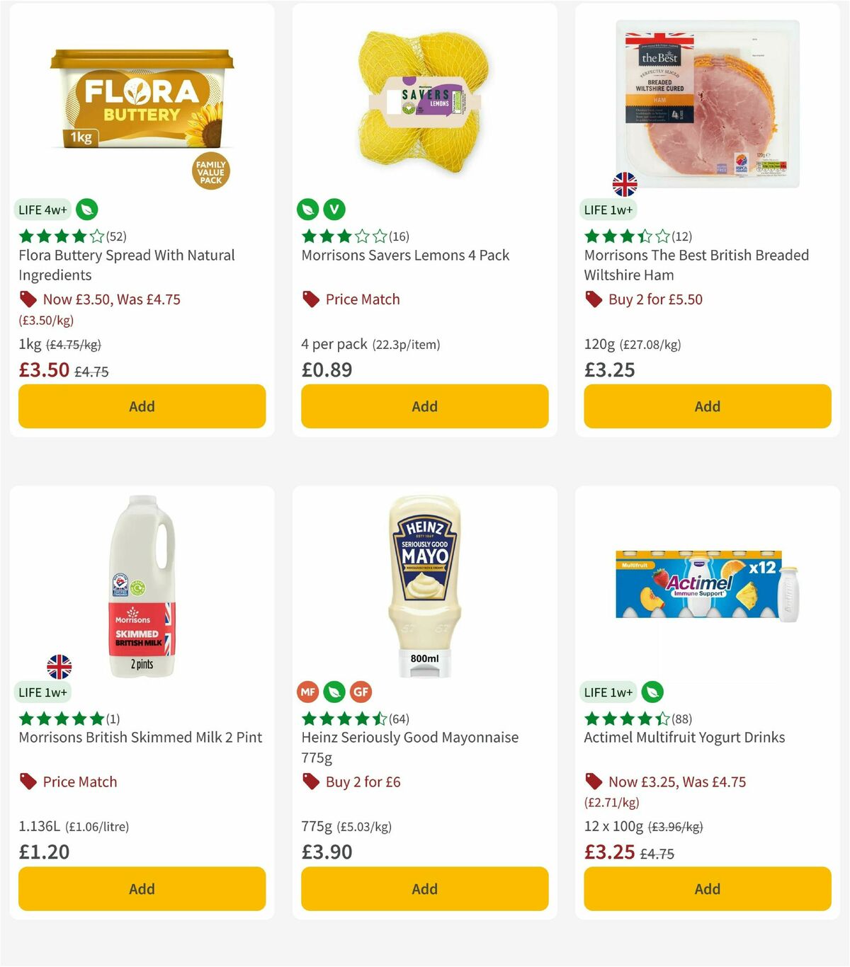 Morrisons Offers from 21 July