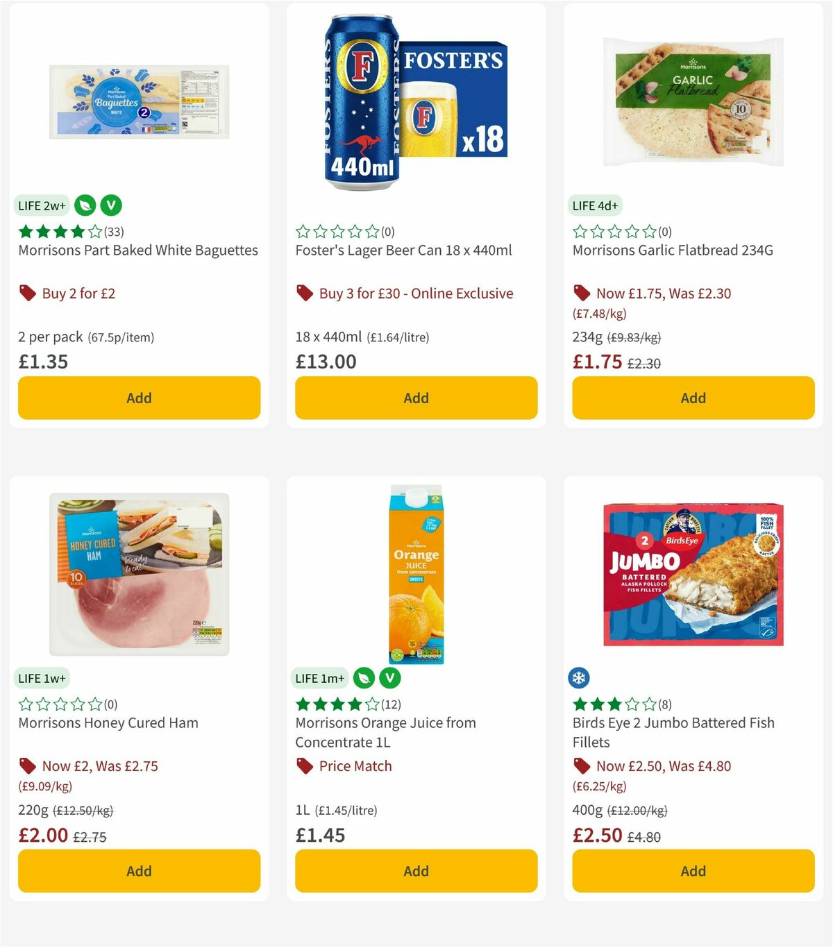 Morrisons Offers from 21 July