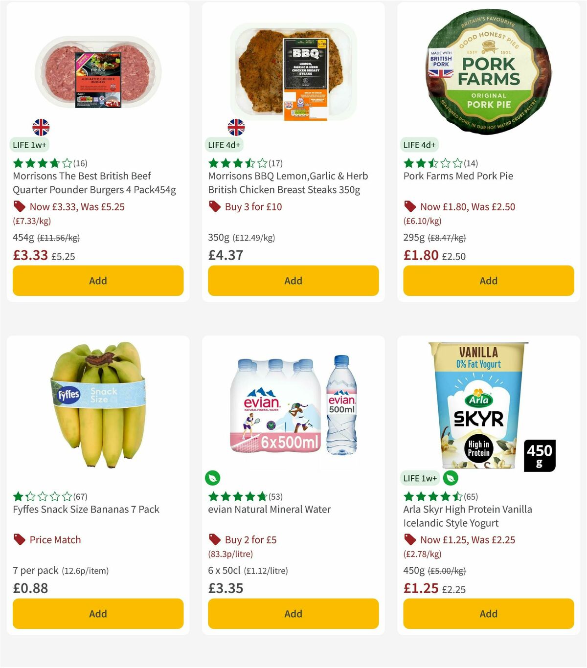 Morrisons Offers from 21 July