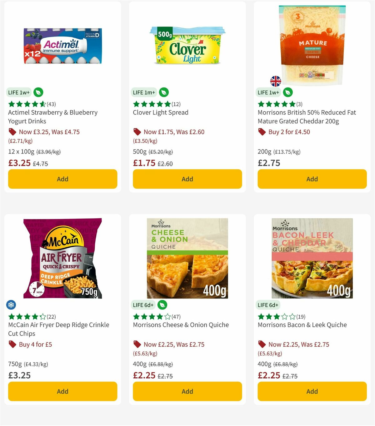 Morrisons Offers from 21 July