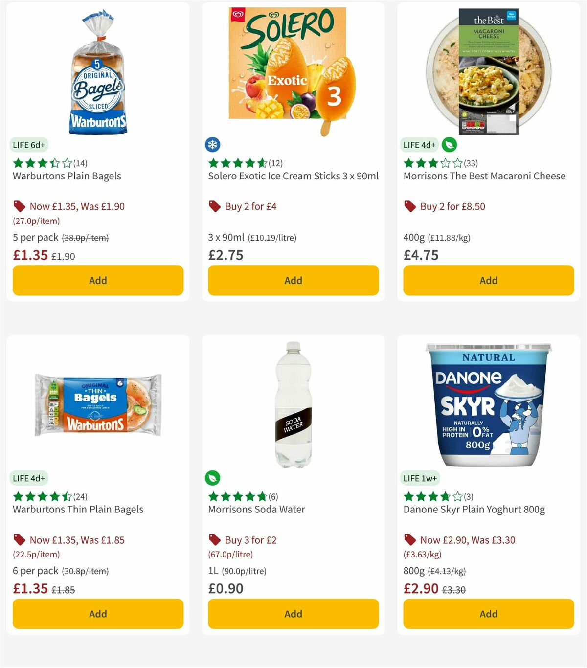 Morrisons Offers from 21 July