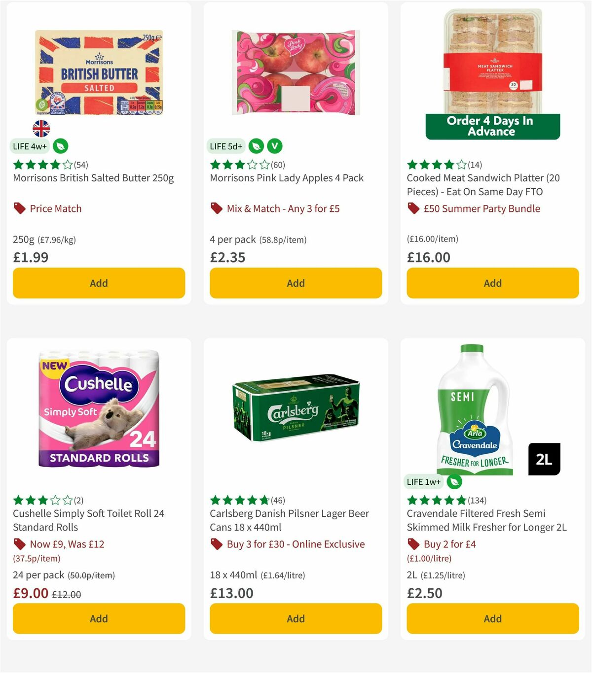 Morrisons Offers from 21 July