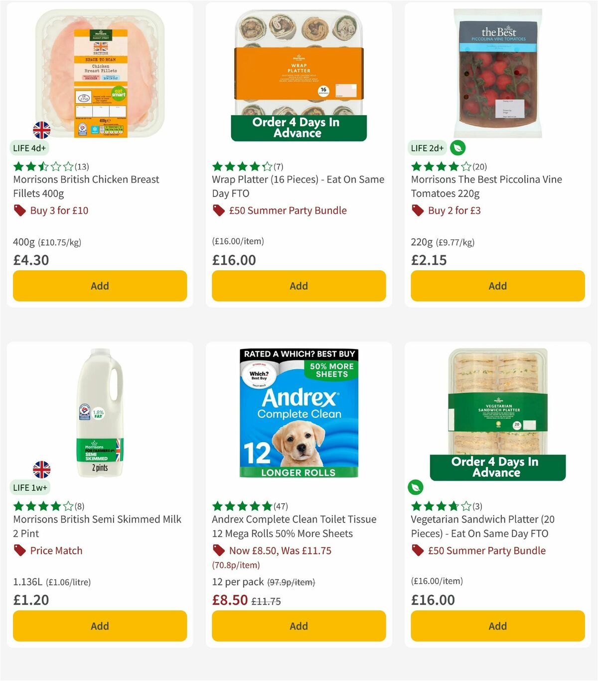Morrisons Offers from 21 July
