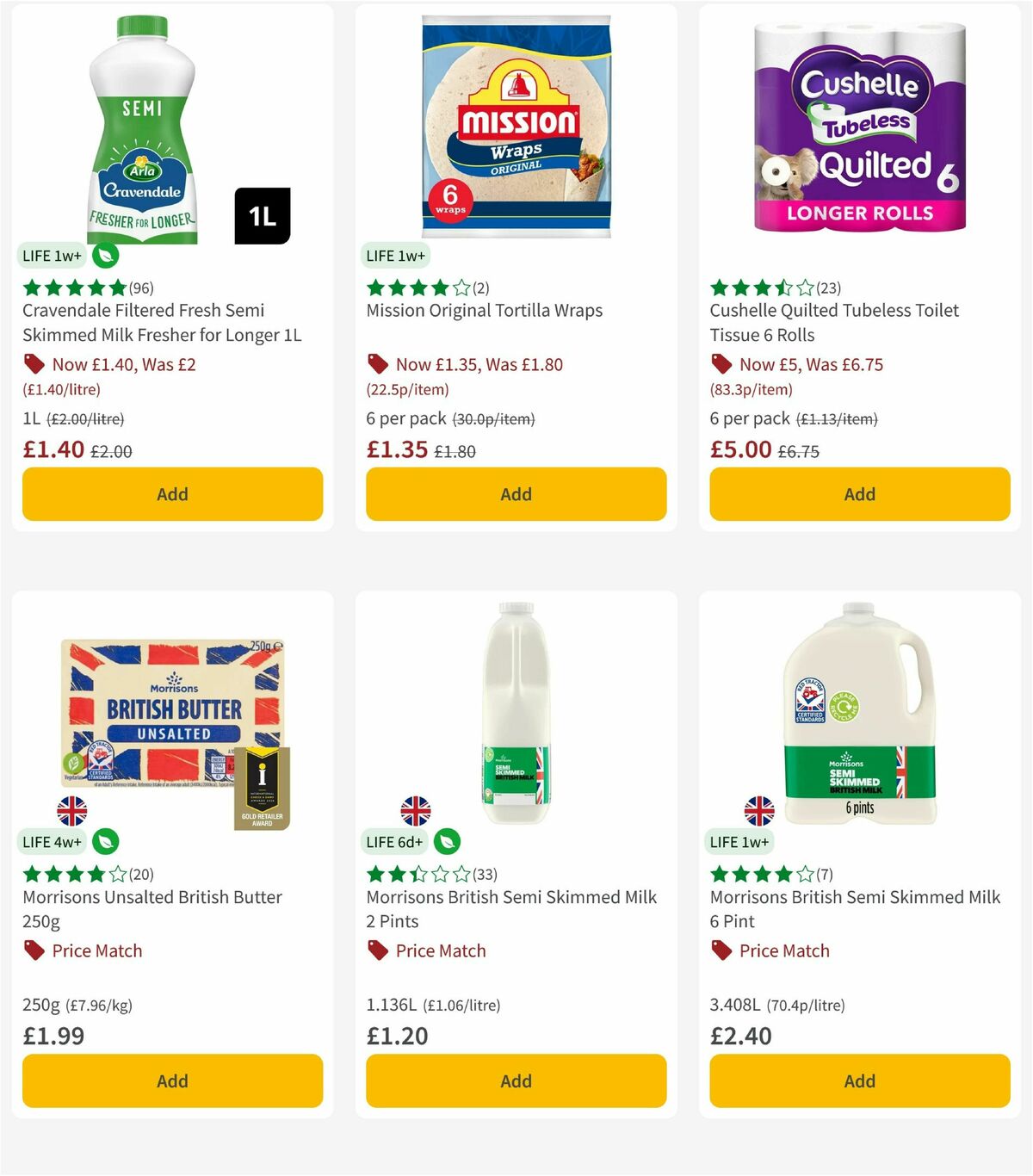 Morrisons Offers from 21 July