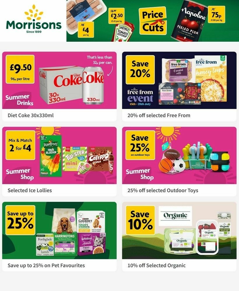Morrisons Offers from 28 July