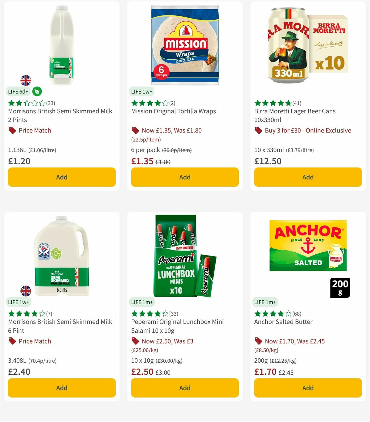 Morrisons Offers from 28 July