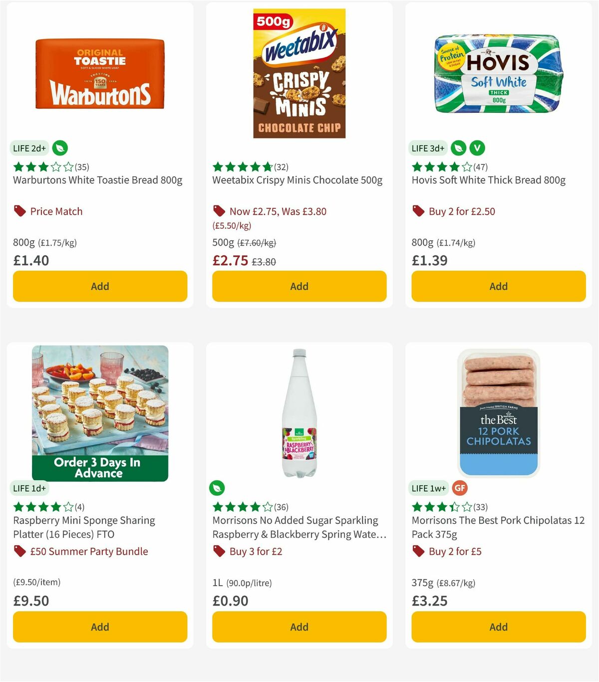Morrisons Offers from 28 July