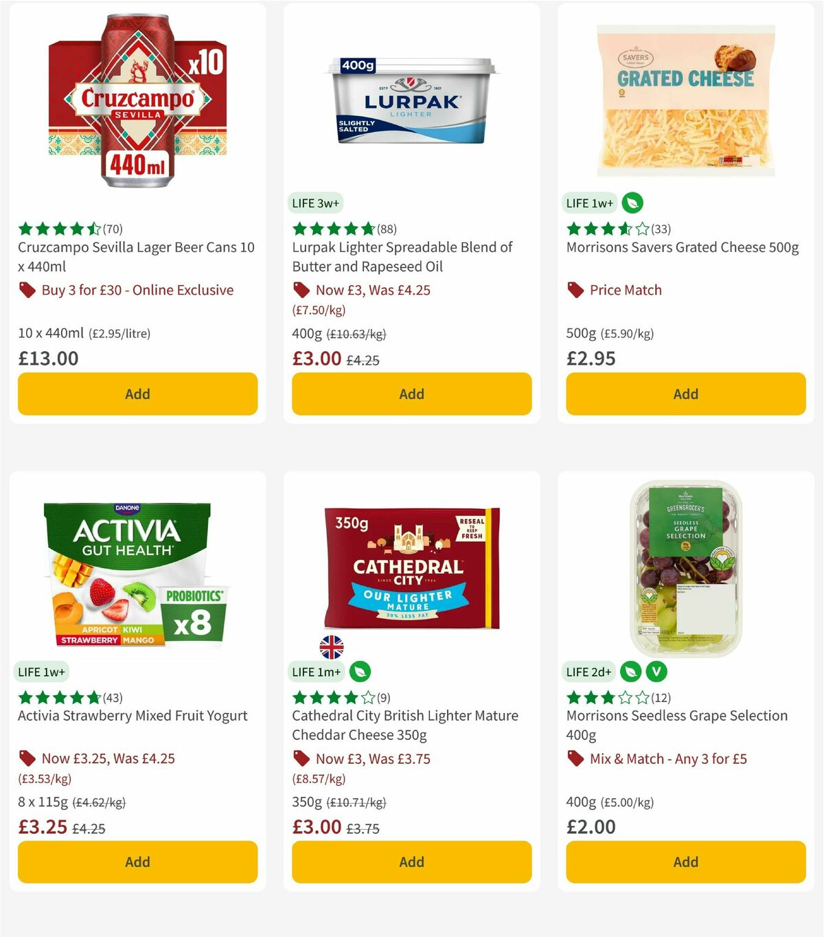 Morrisons Offers from 28 July