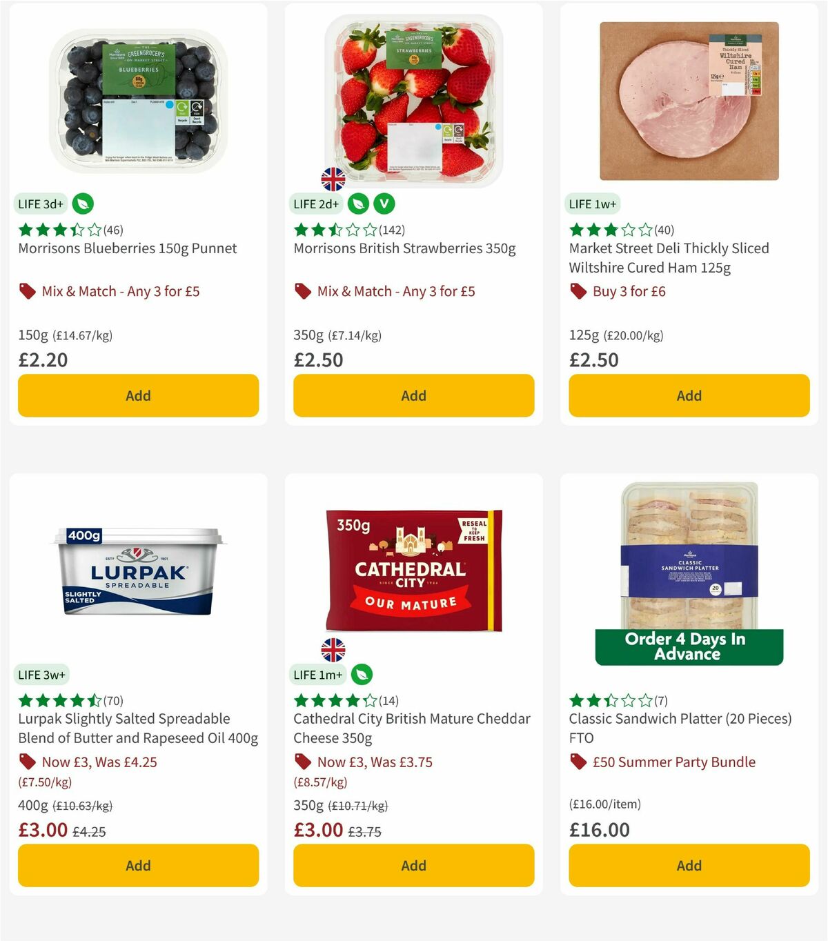 Morrisons Offers from 28 July