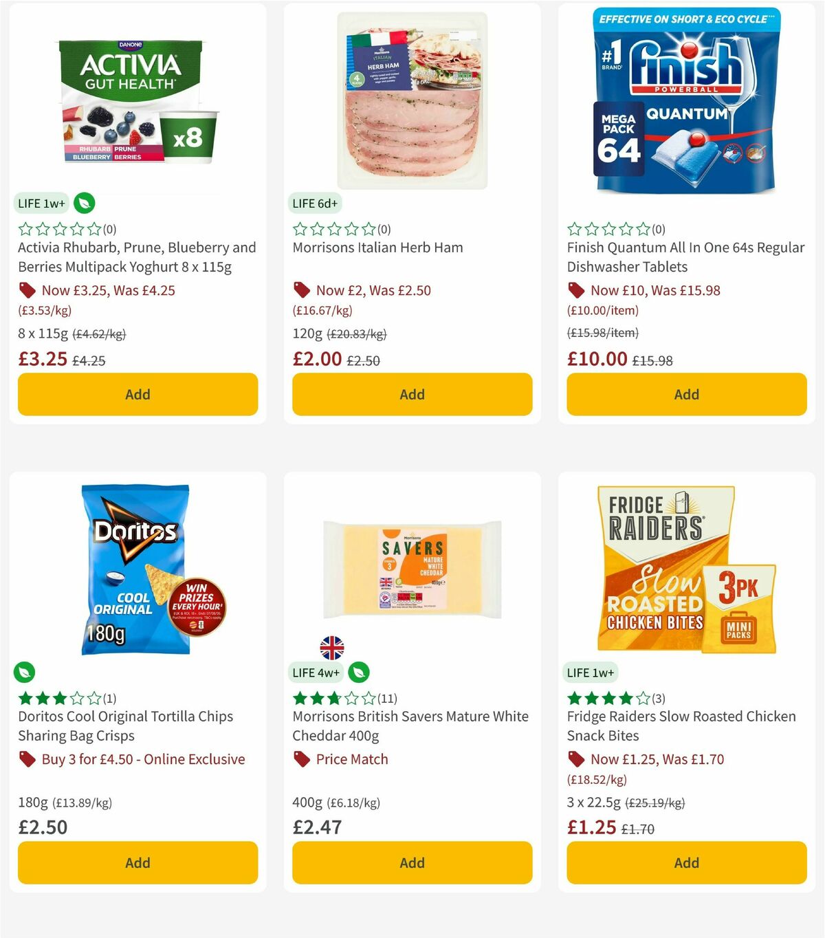 Morrisons Offers from 28 July