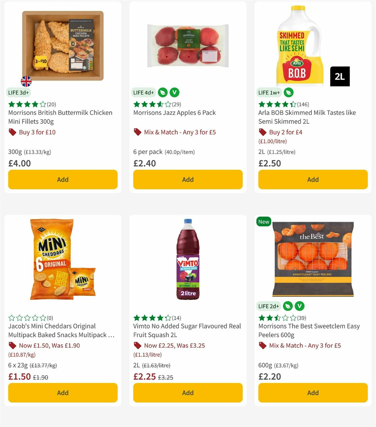 Morrisons Offers from 28 July