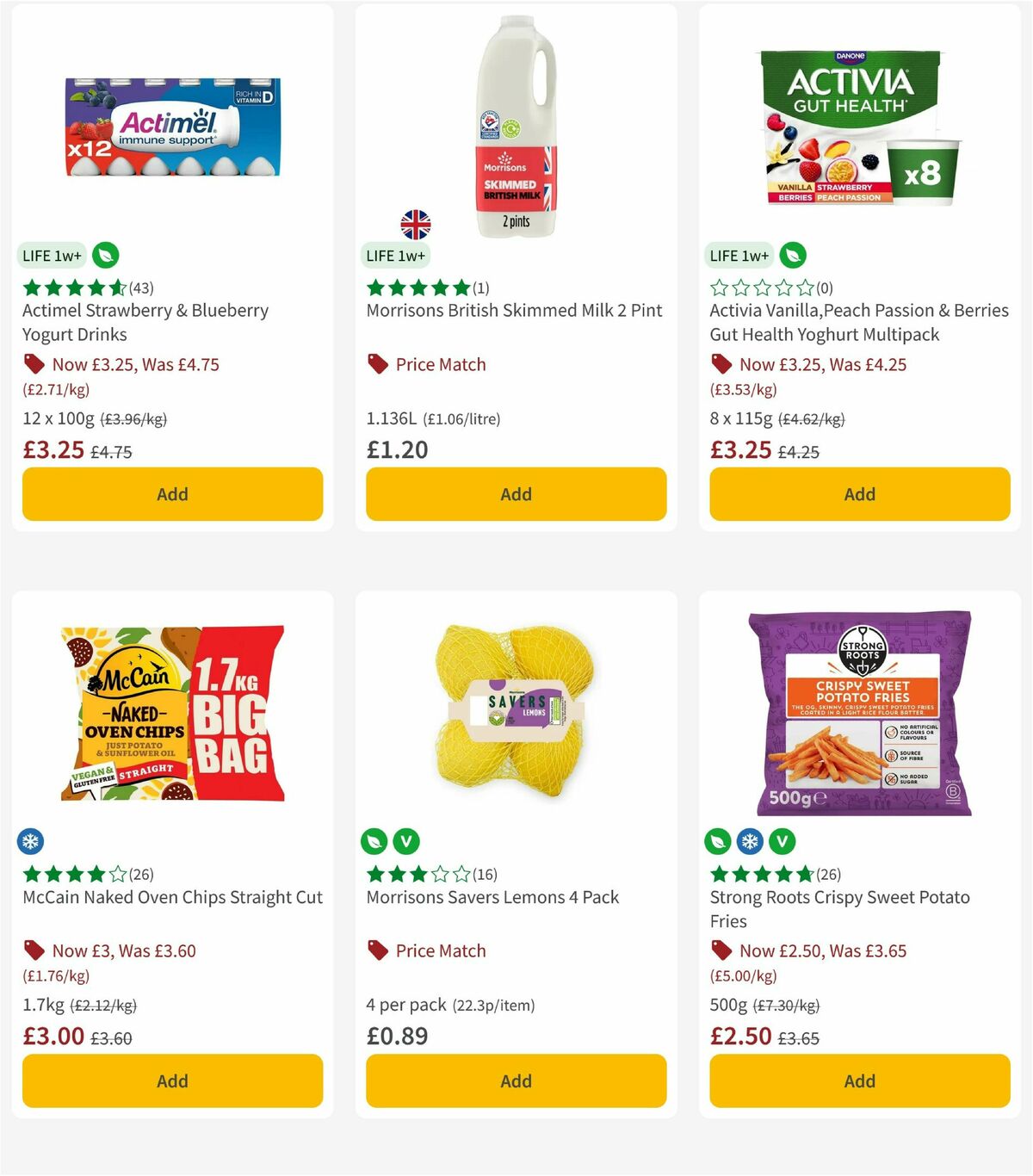Morrisons Offers from 28 July