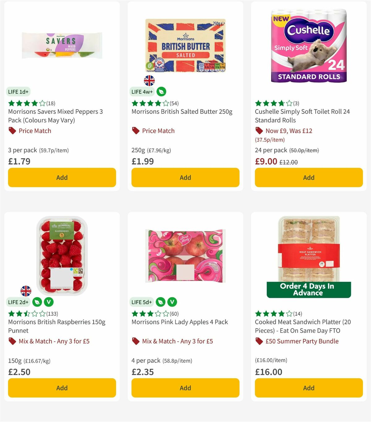 Morrisons Offers from 28 July
