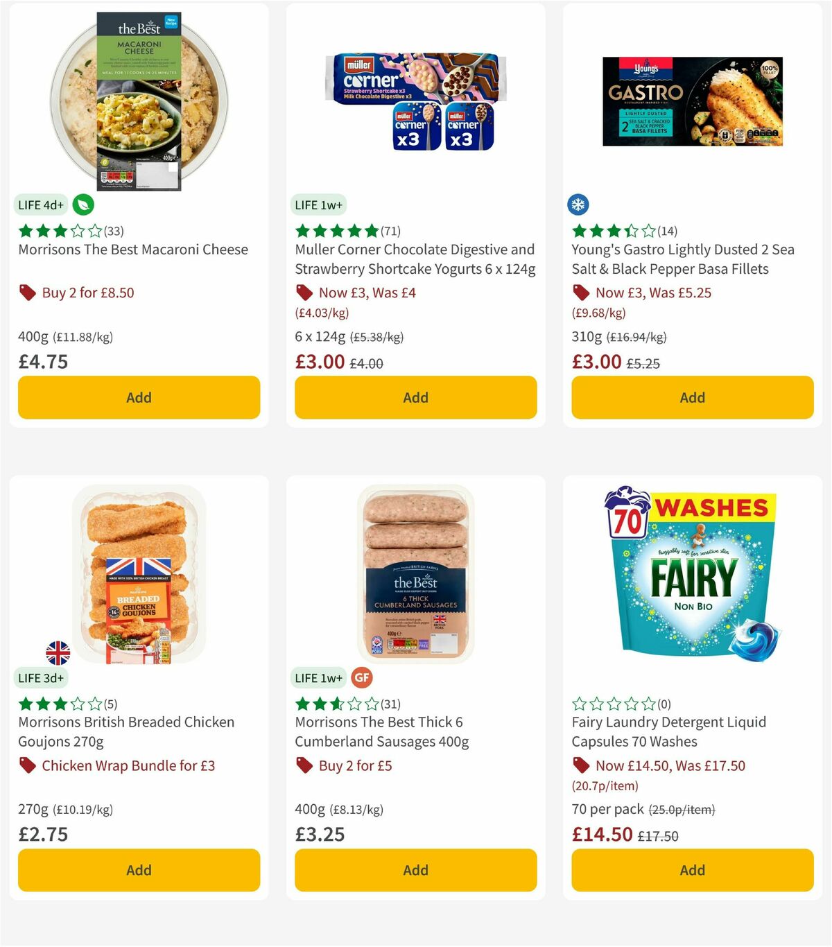 Morrisons Offers from 28 July