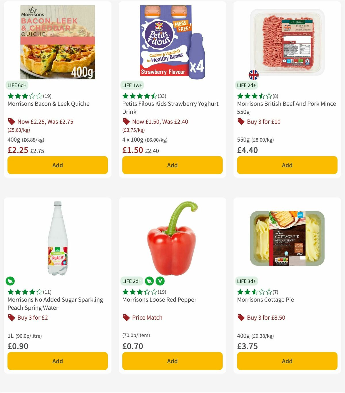 Morrisons Offers from 28 July