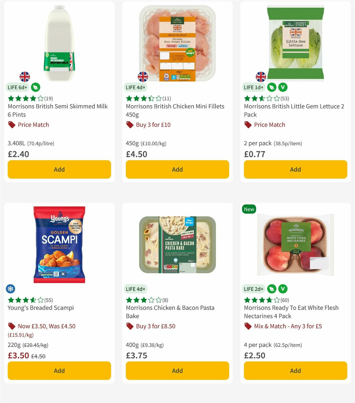 Morrisons Offers from 28 July