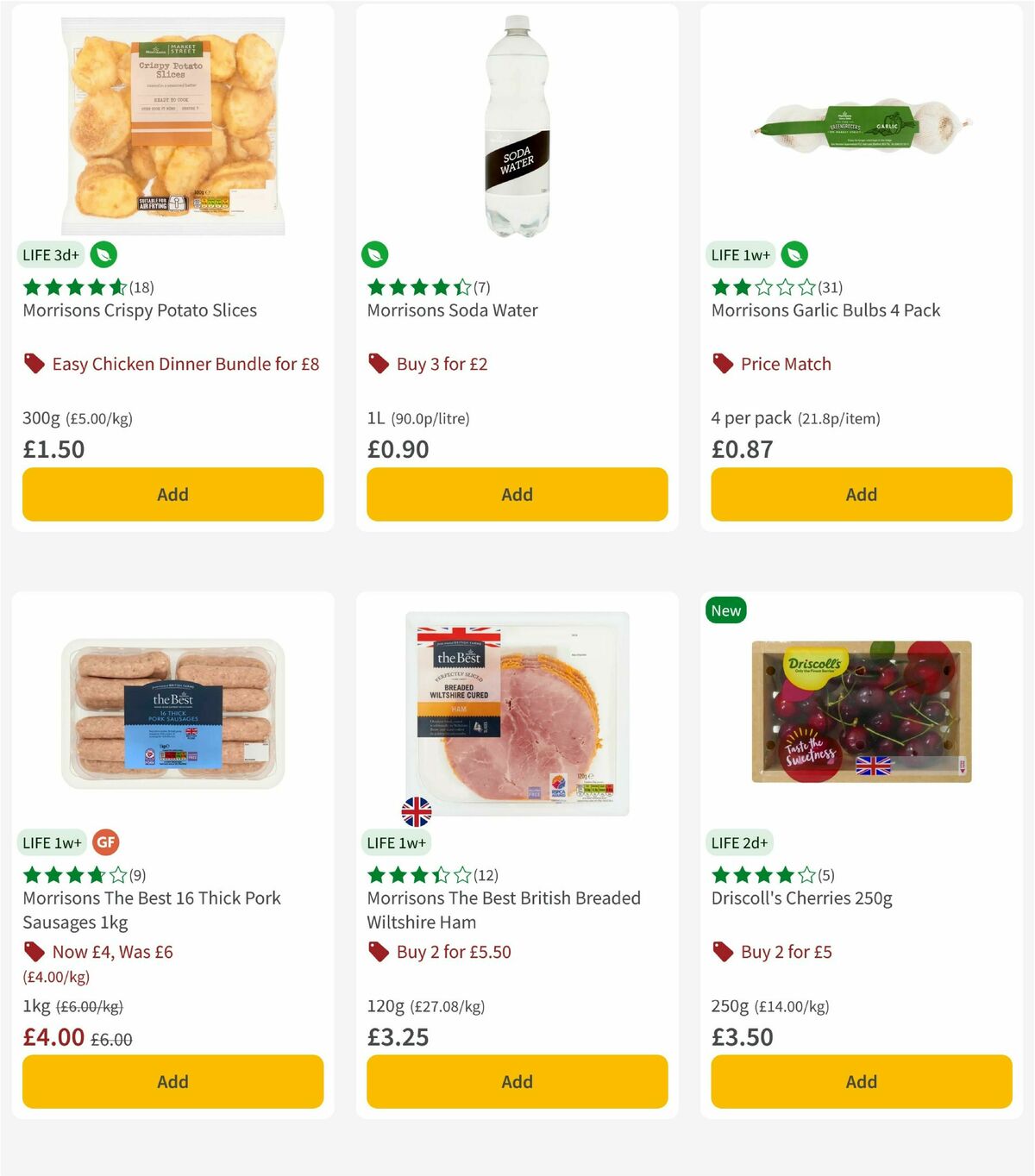 Morrisons Offers from 28 July