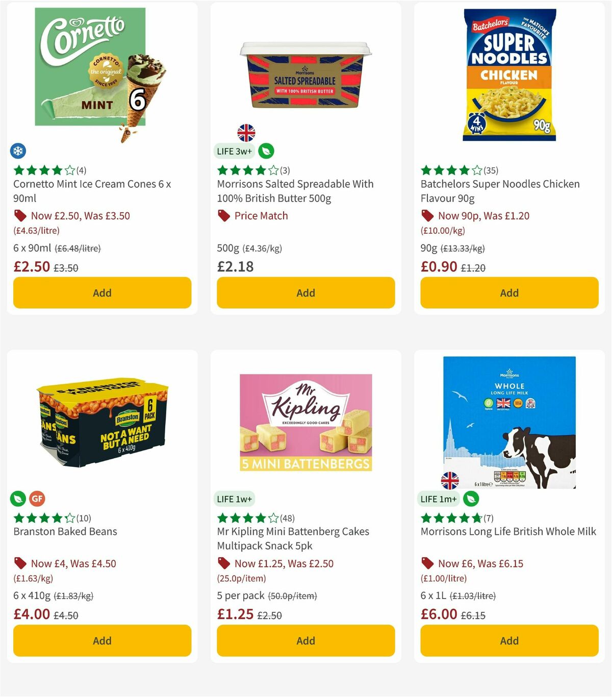Morrisons Offers from 28 July