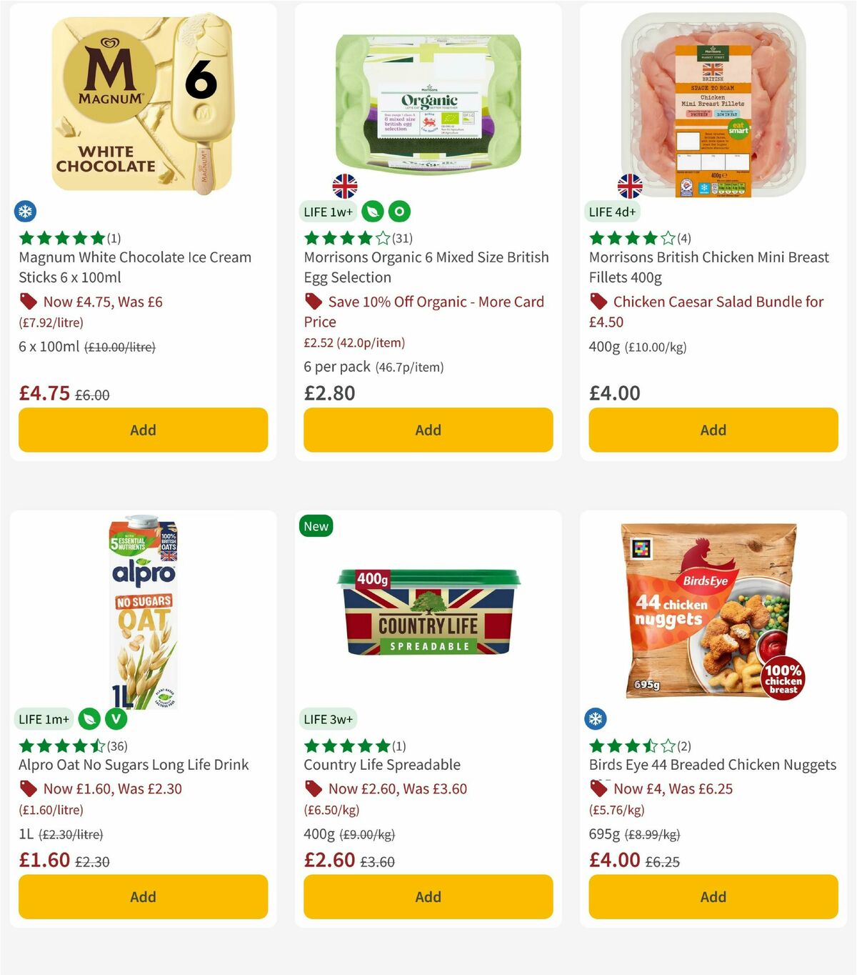Morrisons Offers from 28 July