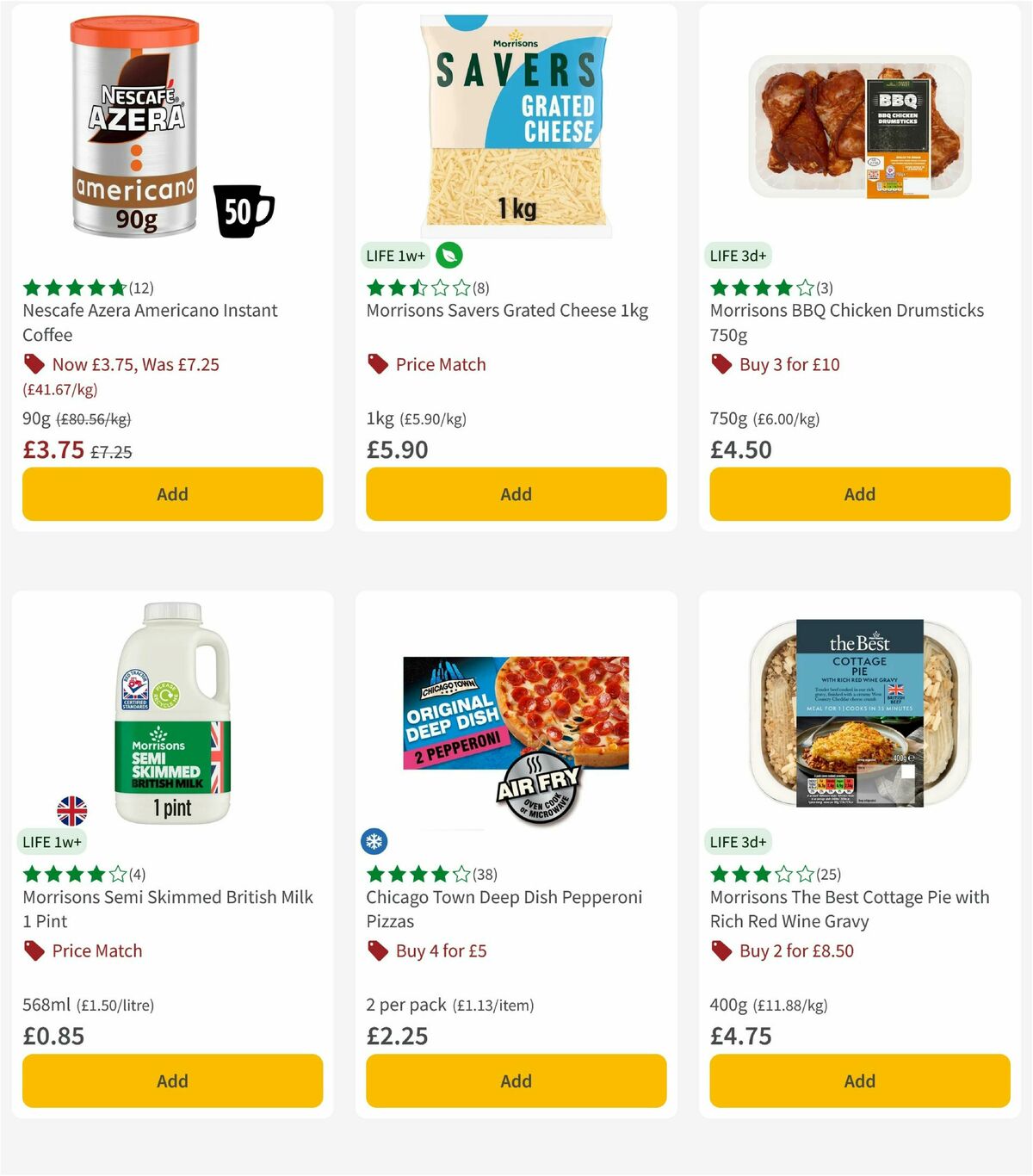 Morrisons Offers from 28 July