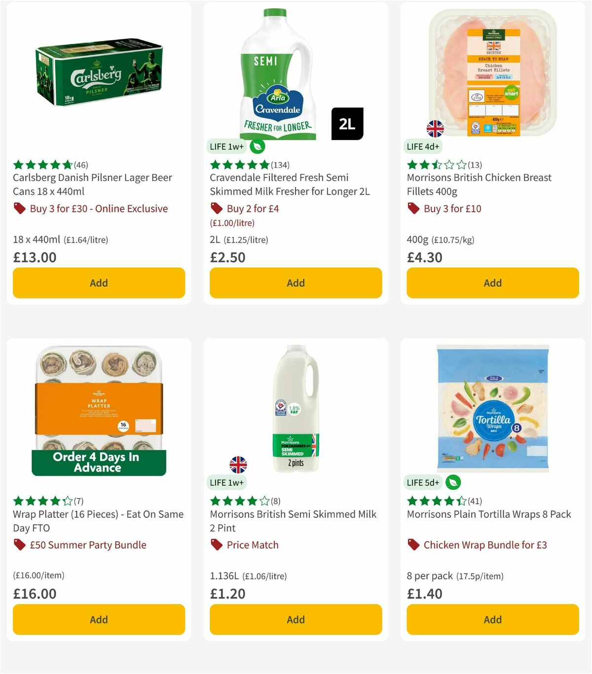 Morrisons Offers from 28 July