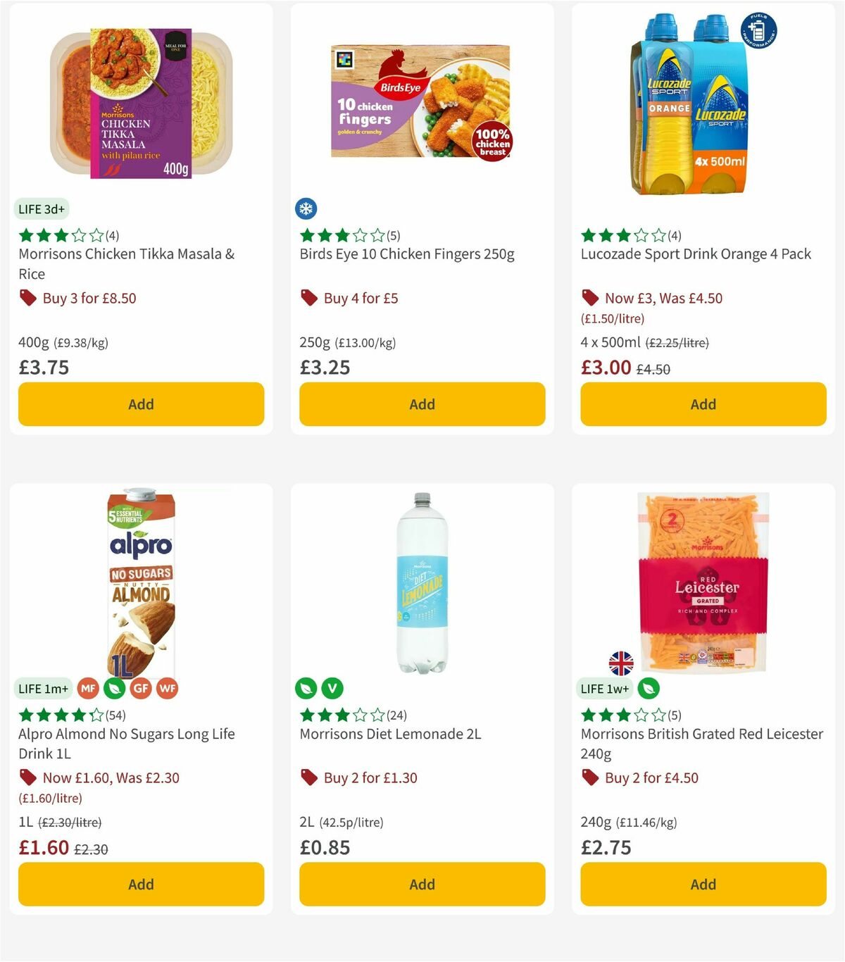 Morrisons Offers from 28 July