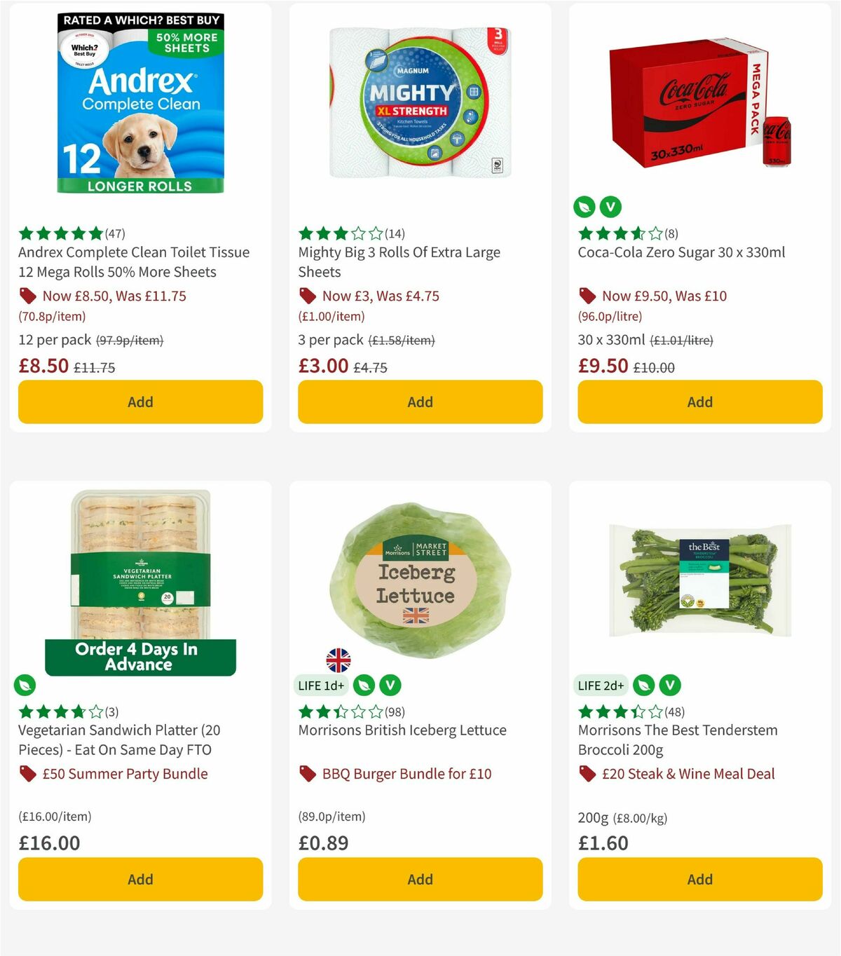 Morrisons Offers from 28 July