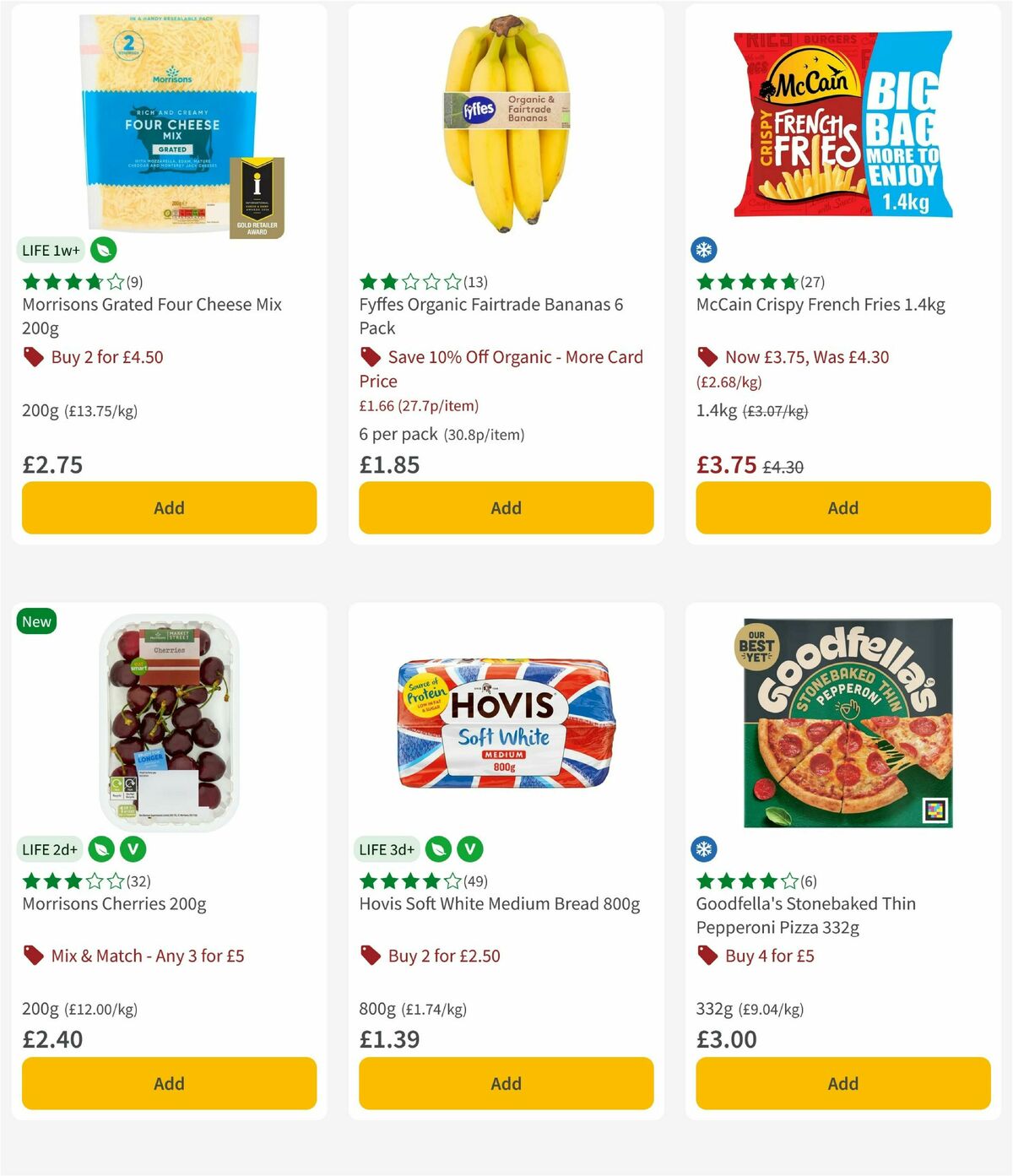 Morrisons Offers from 28 July