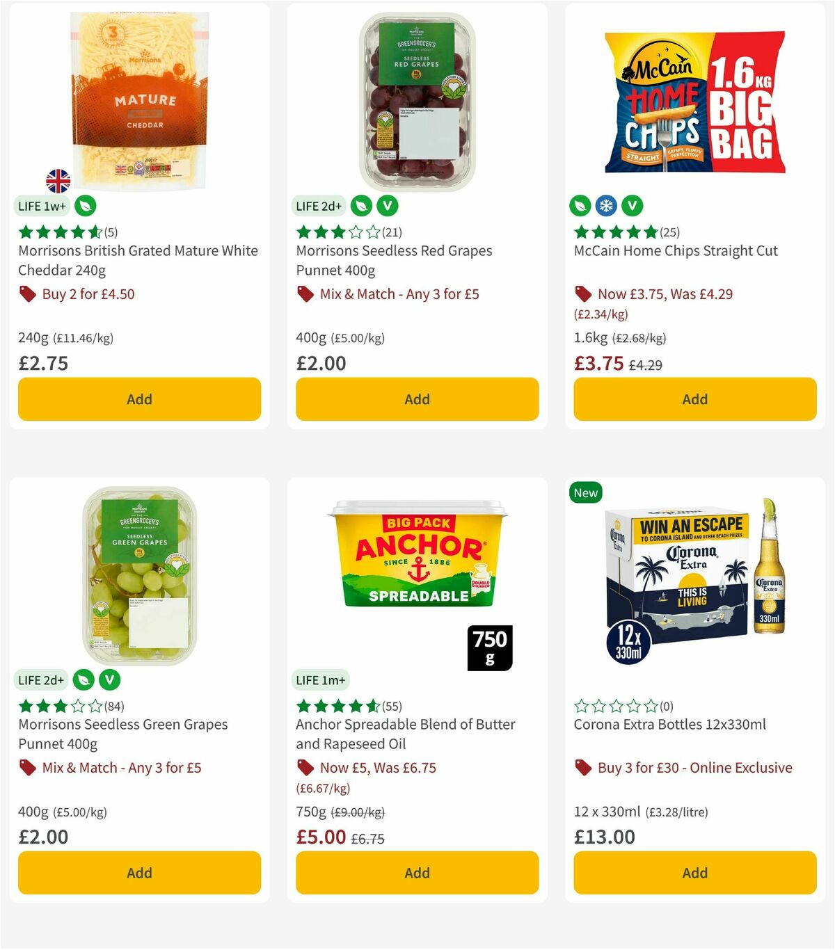 Morrisons Offers from 28 July