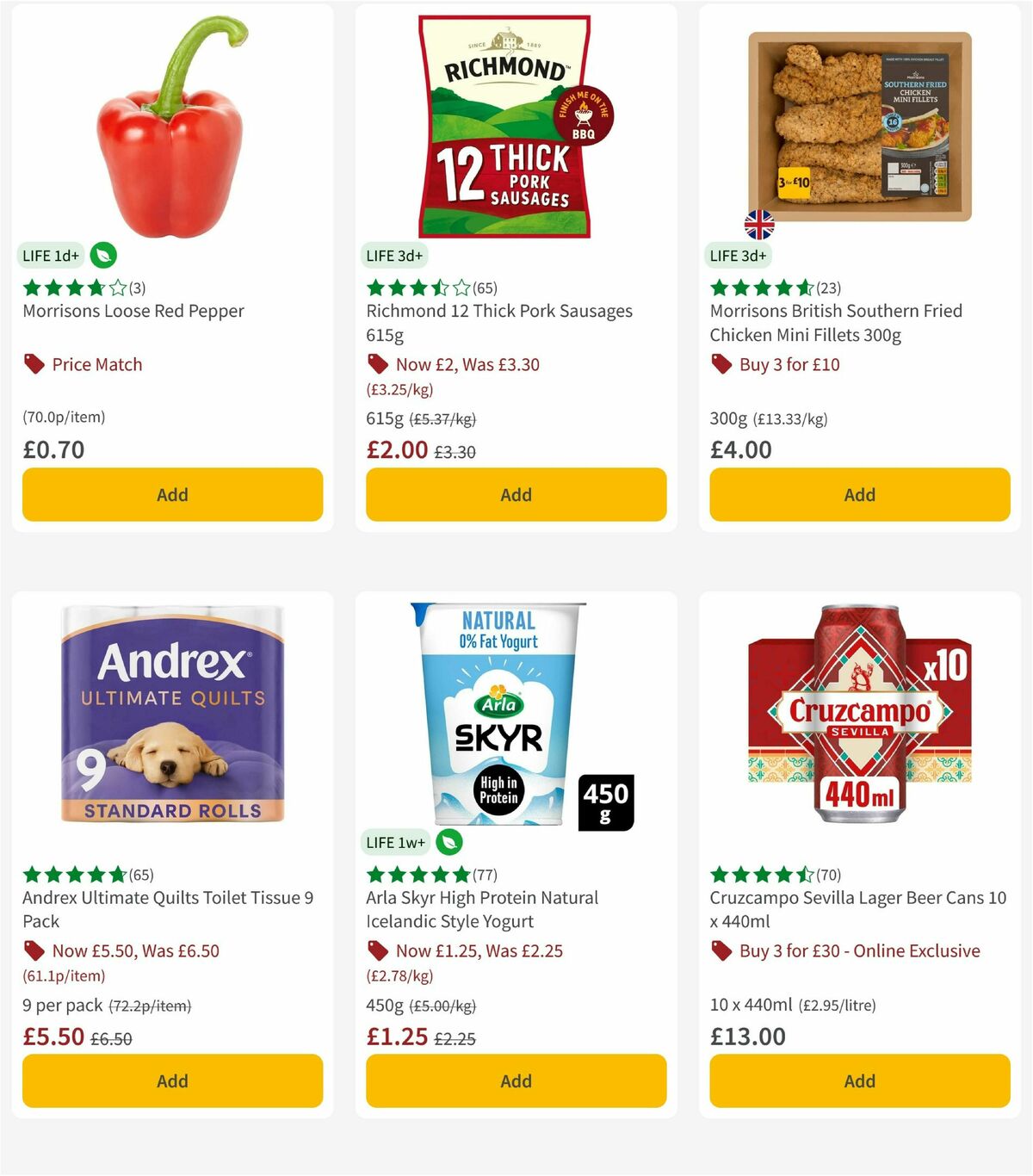 Morrisons Offers from 4 August