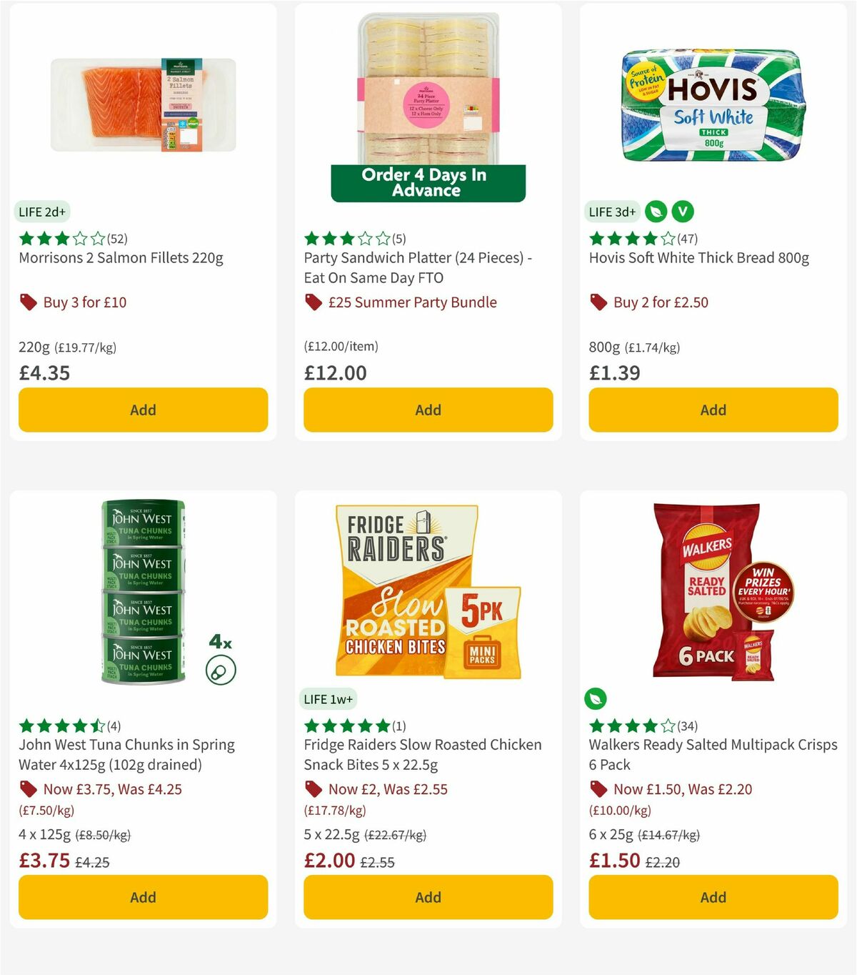 Morrisons Offers from 4 August