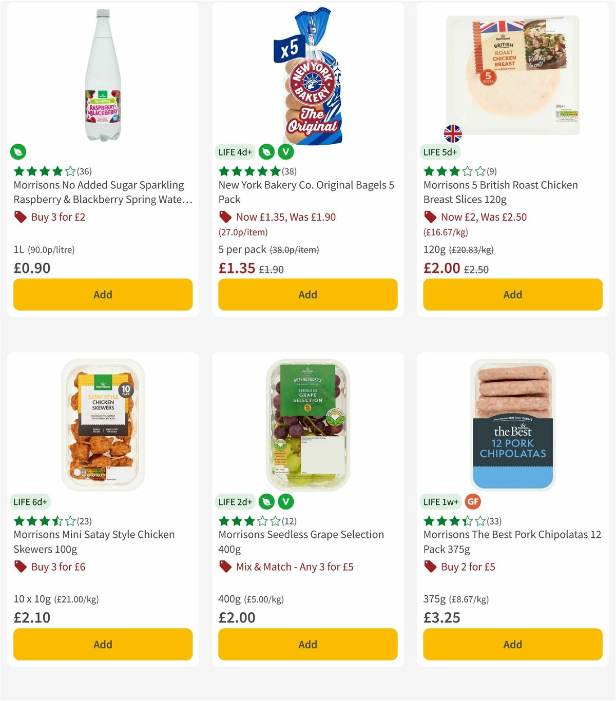 Morrisons Offers from 4 August