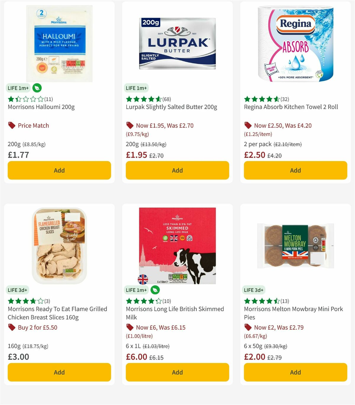Morrisons Offers from 4 August
