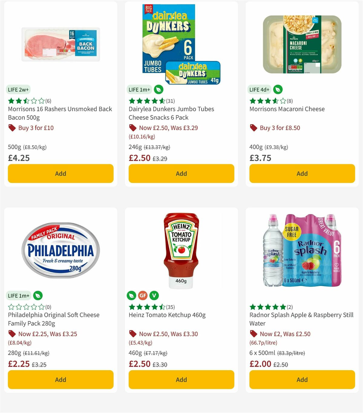 Morrisons Offers from 4 August