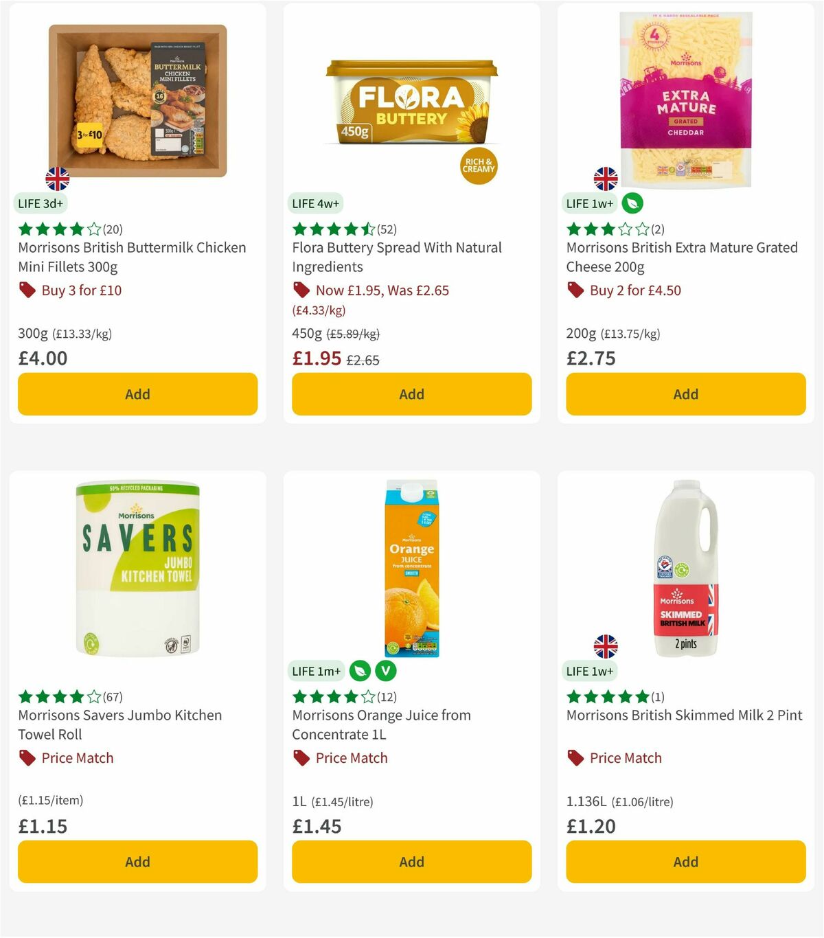 Morrisons Offers from 4 August