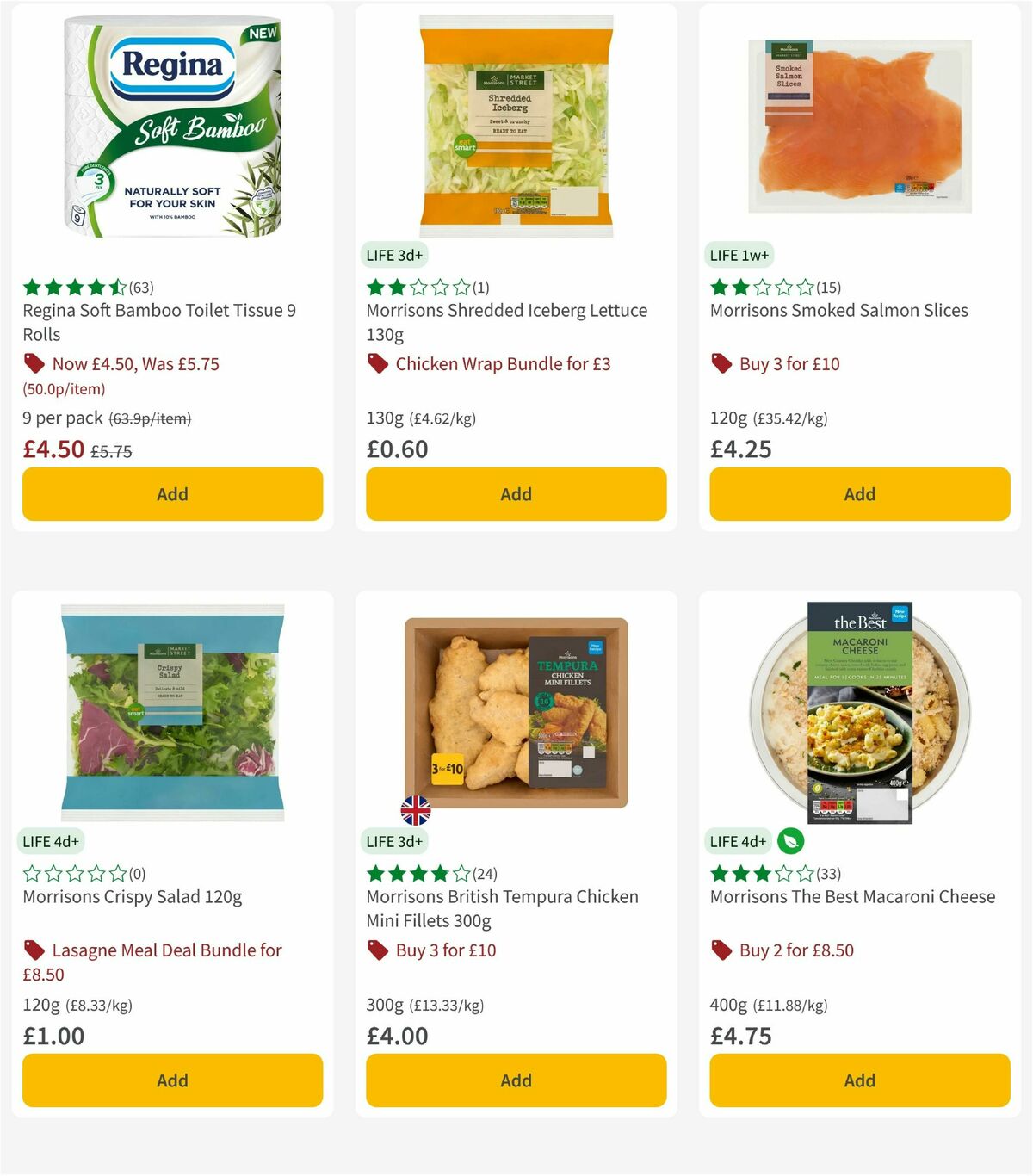 Morrisons Offers from 4 August