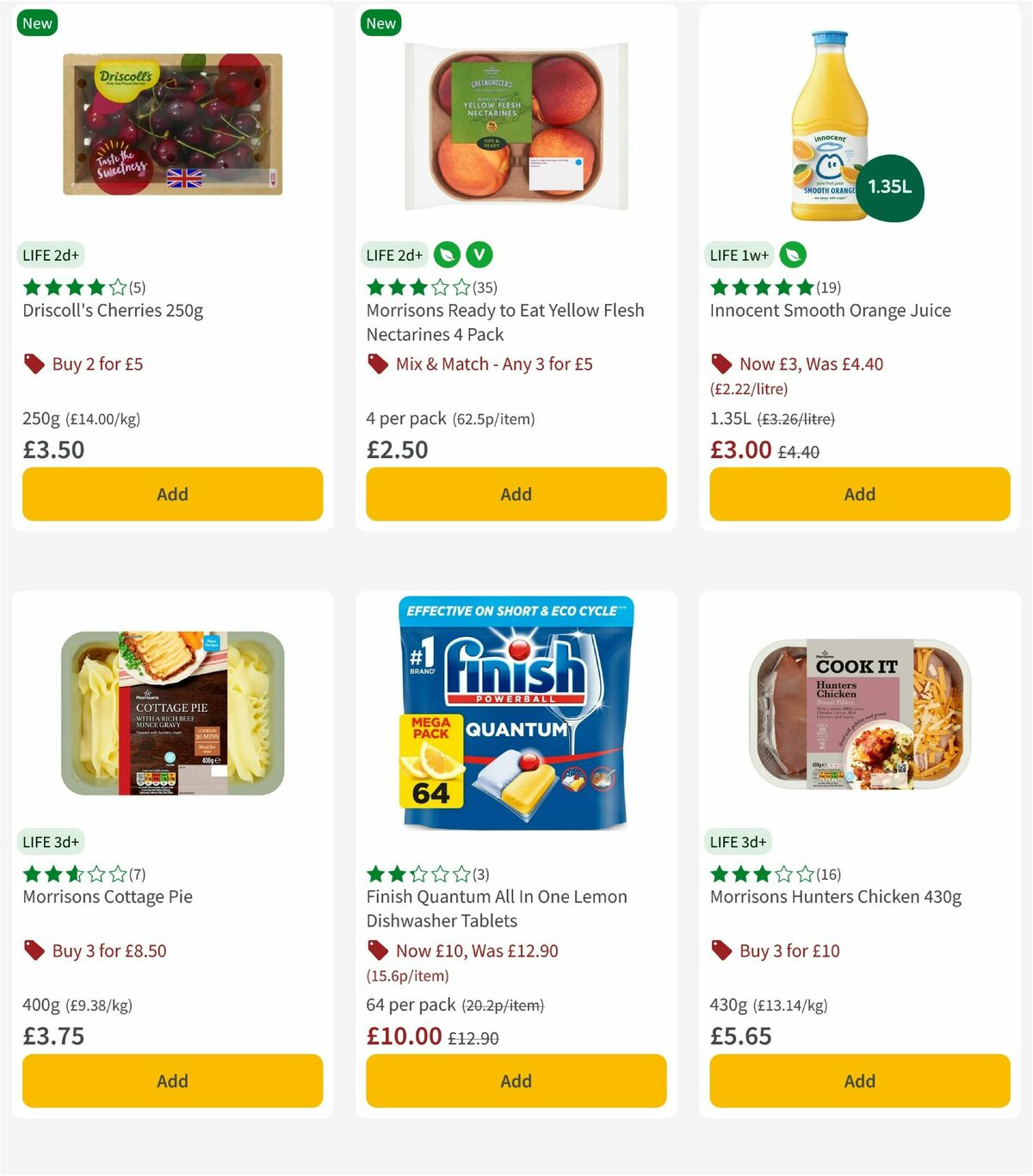 Morrisons Offers from 4 August