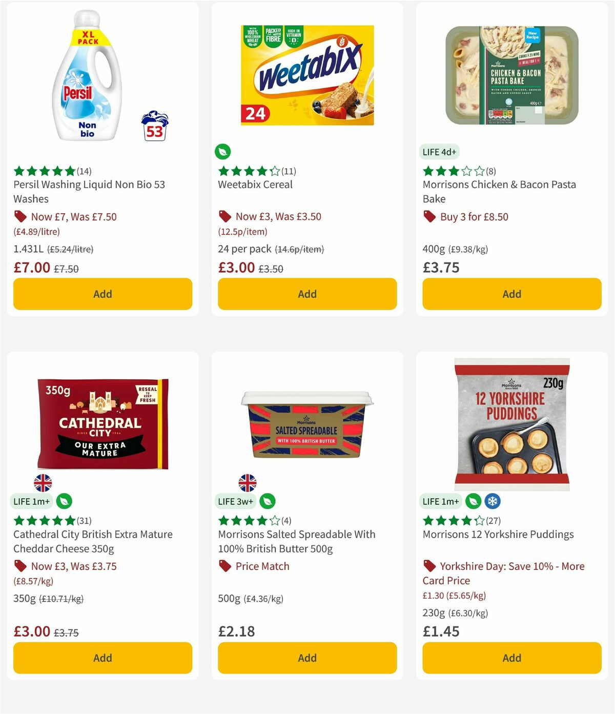 Morrisons Offers from 4 August