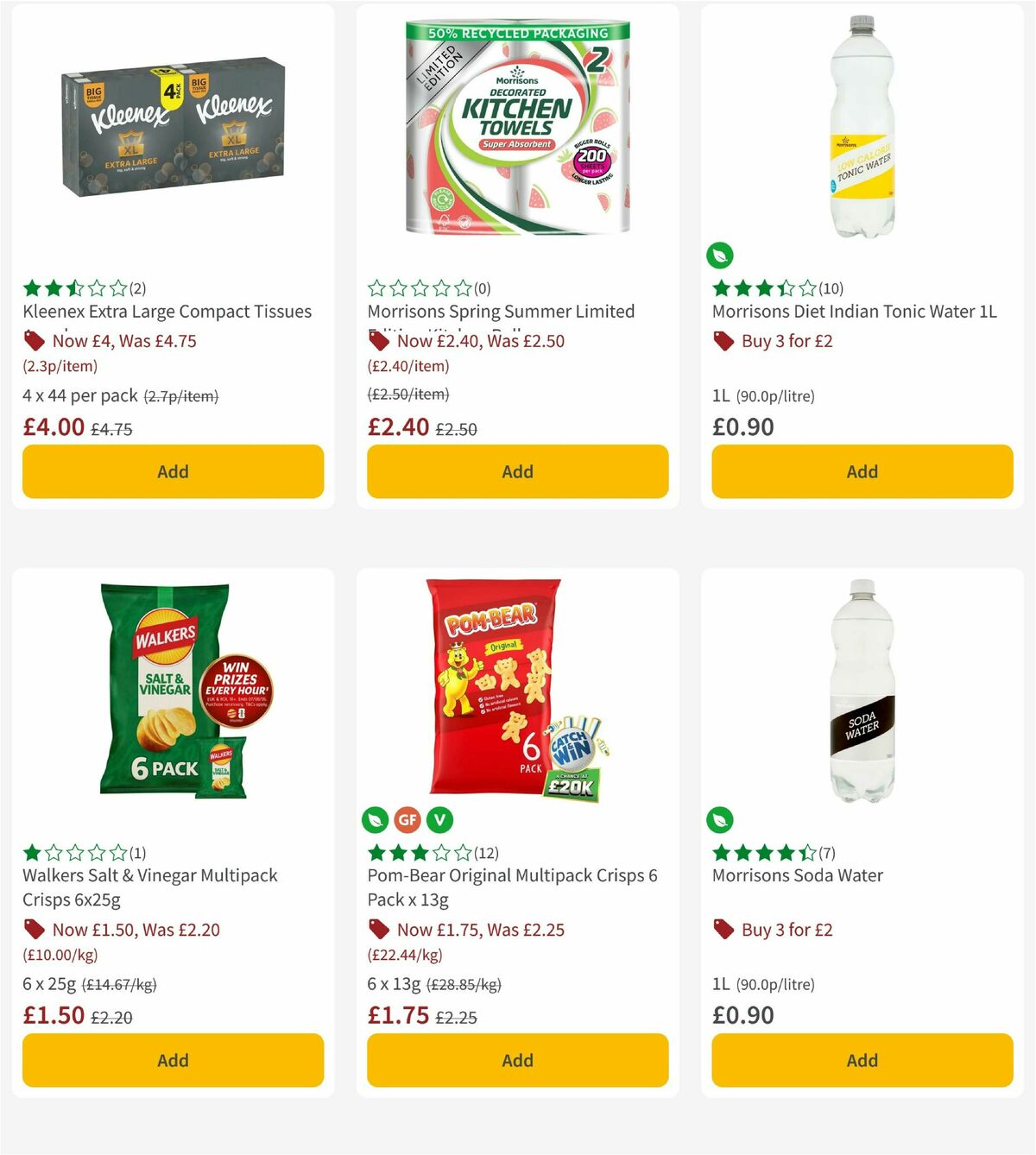 Morrisons Offers from 4 August