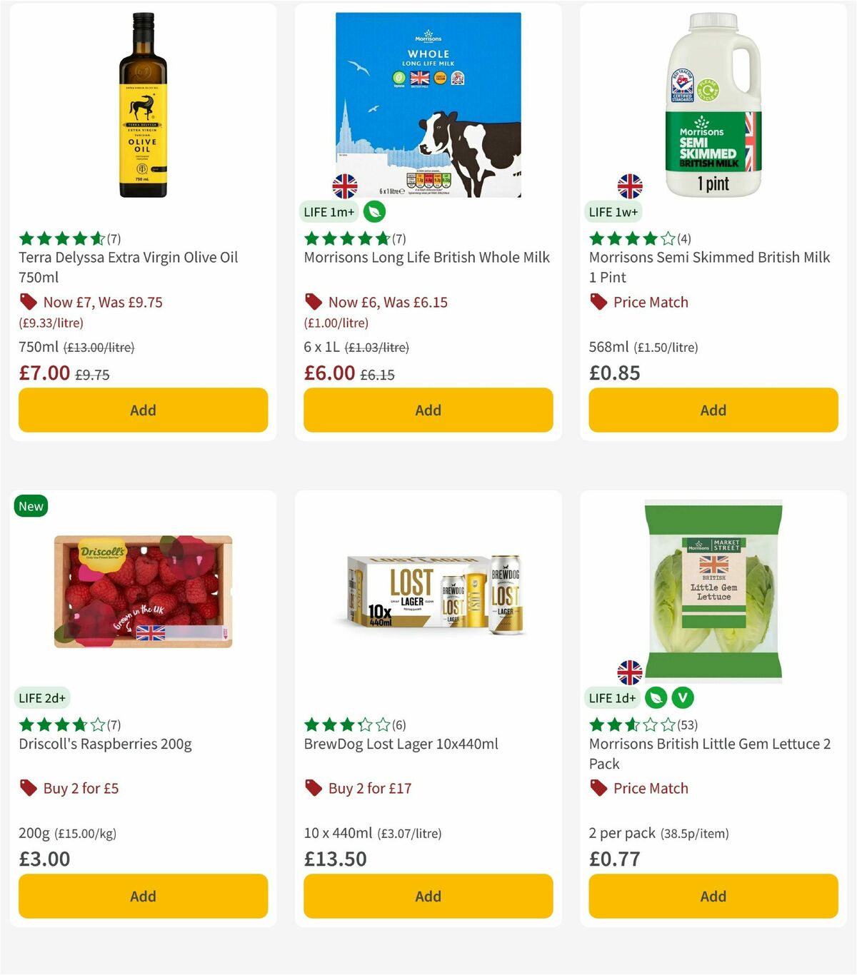 Morrisons Offers from 4 August