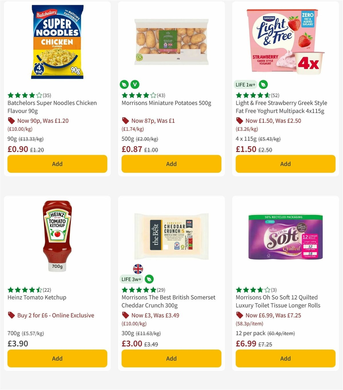 Morrisons Offers from 4 August
