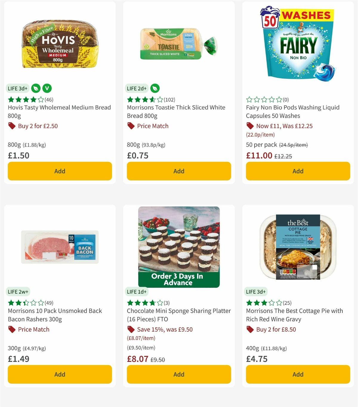 Morrisons Offers from 4 August