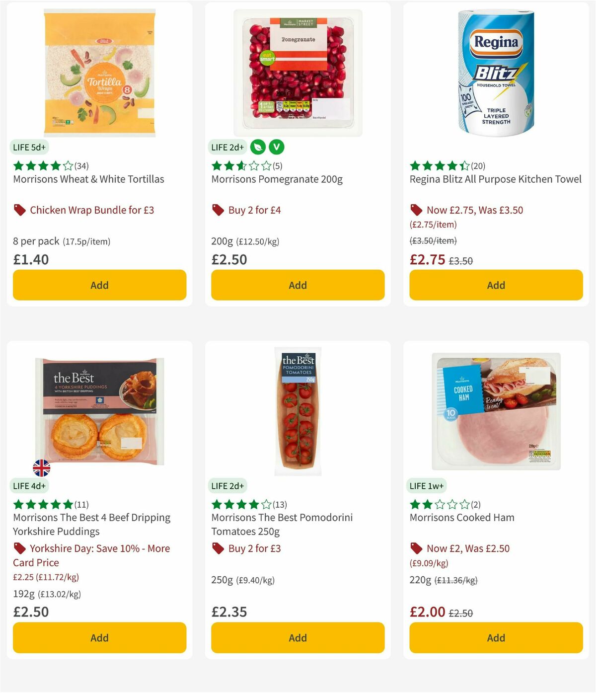 Morrisons Offers from 4 August