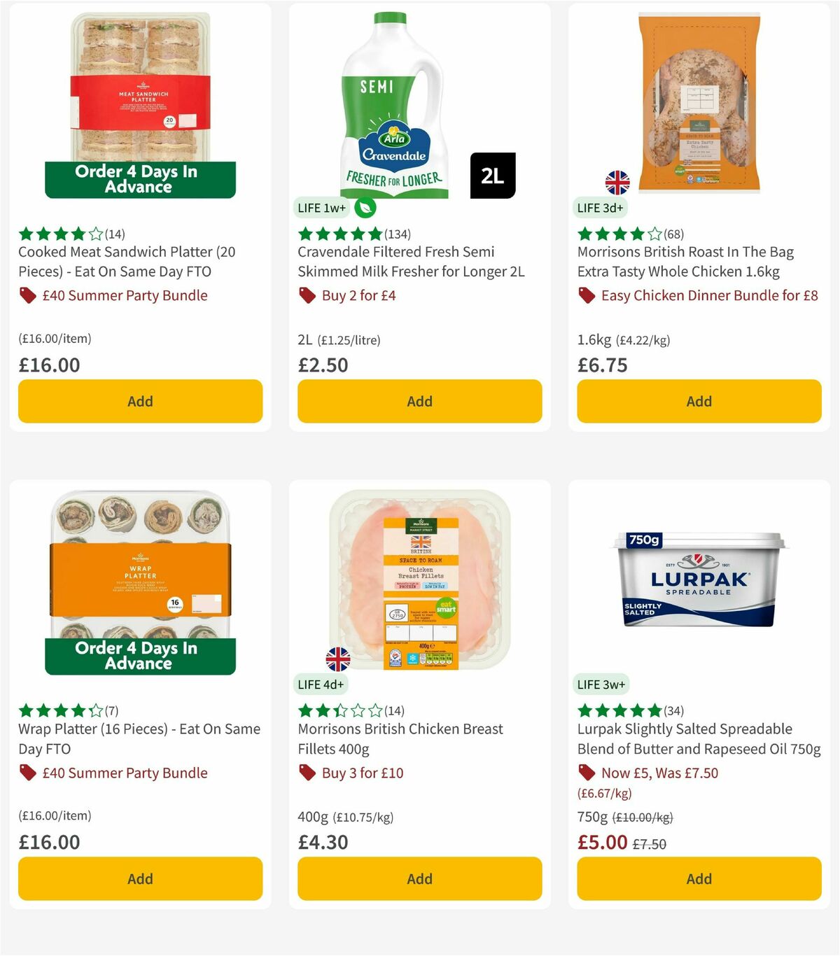Morrisons Offers from 4 August