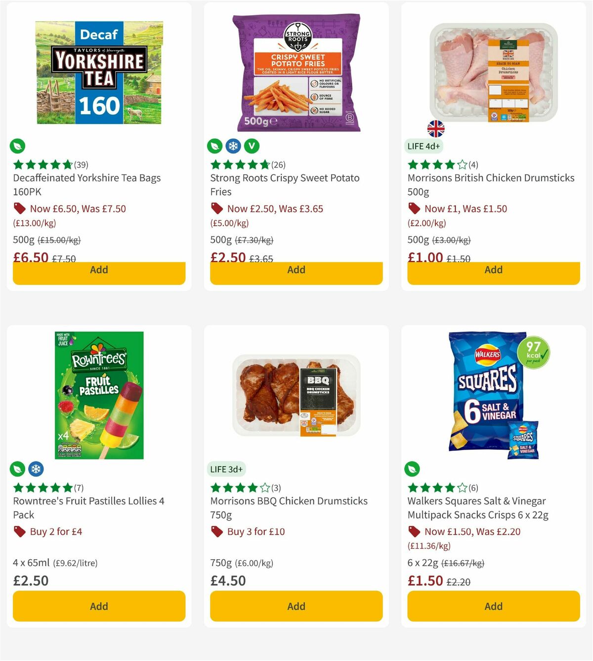 Morrisons Offers from 4 August