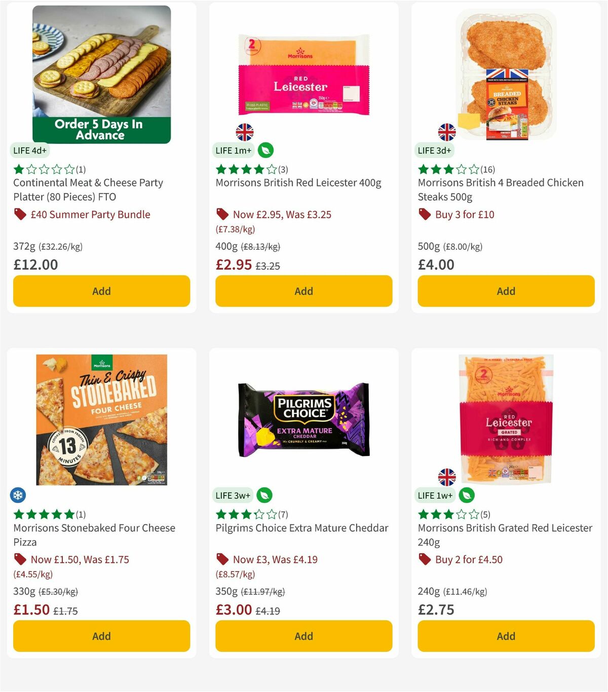 Morrisons Offers from 4 August