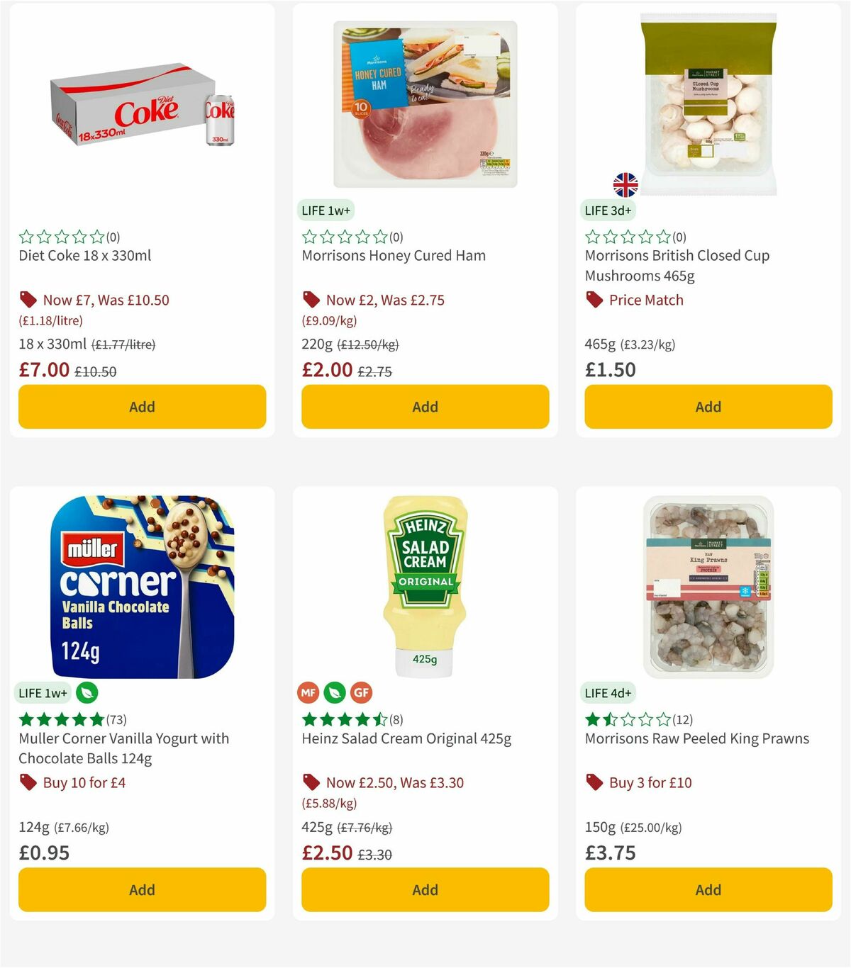 Morrisons Offers from 4 August