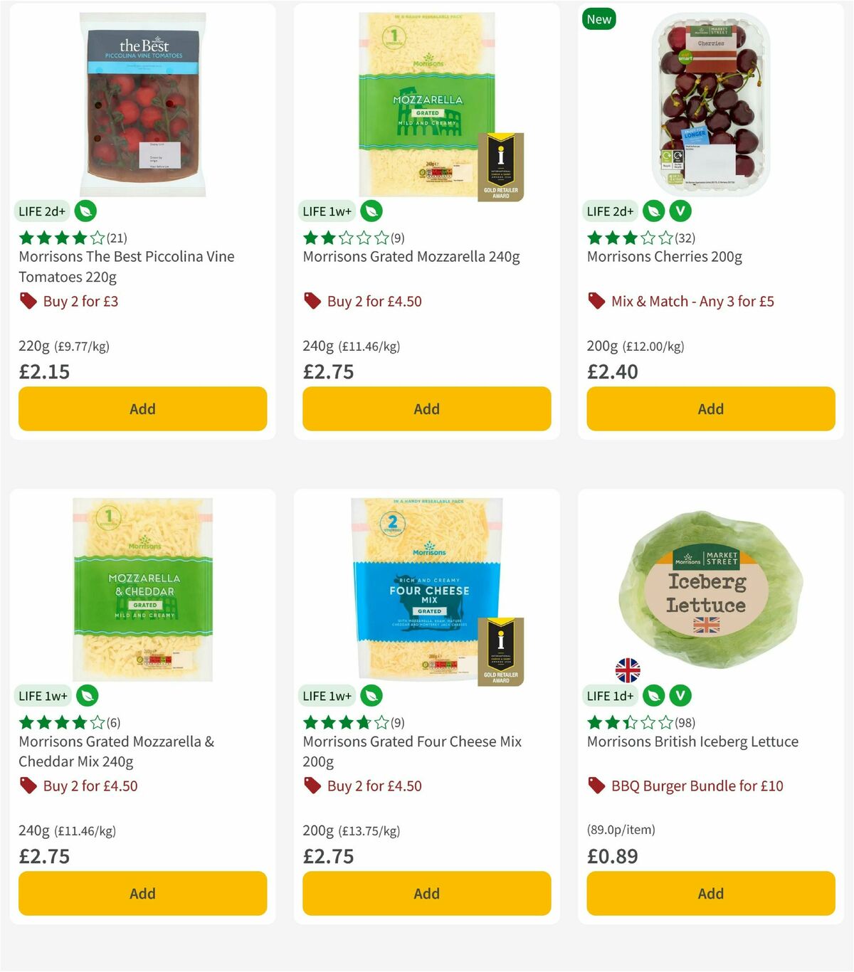 Morrisons Offers from 4 August
