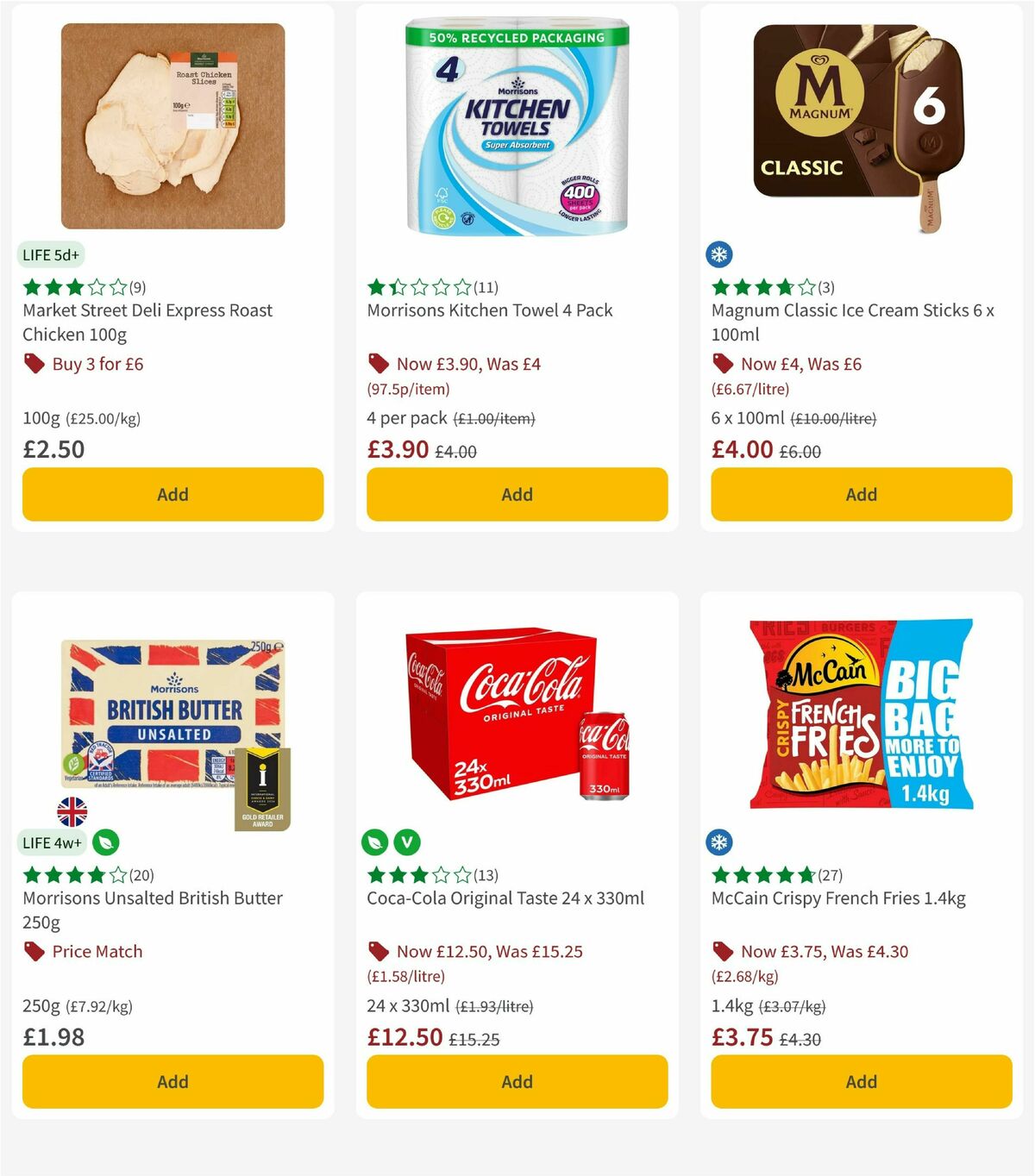 Morrisons Offers from 4 August